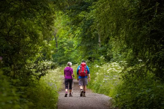 Countryside walks from Callow Top Holiday Park