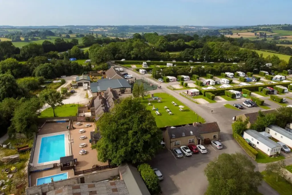 Callow Top Holiday Park in the Derbyshire Peak District