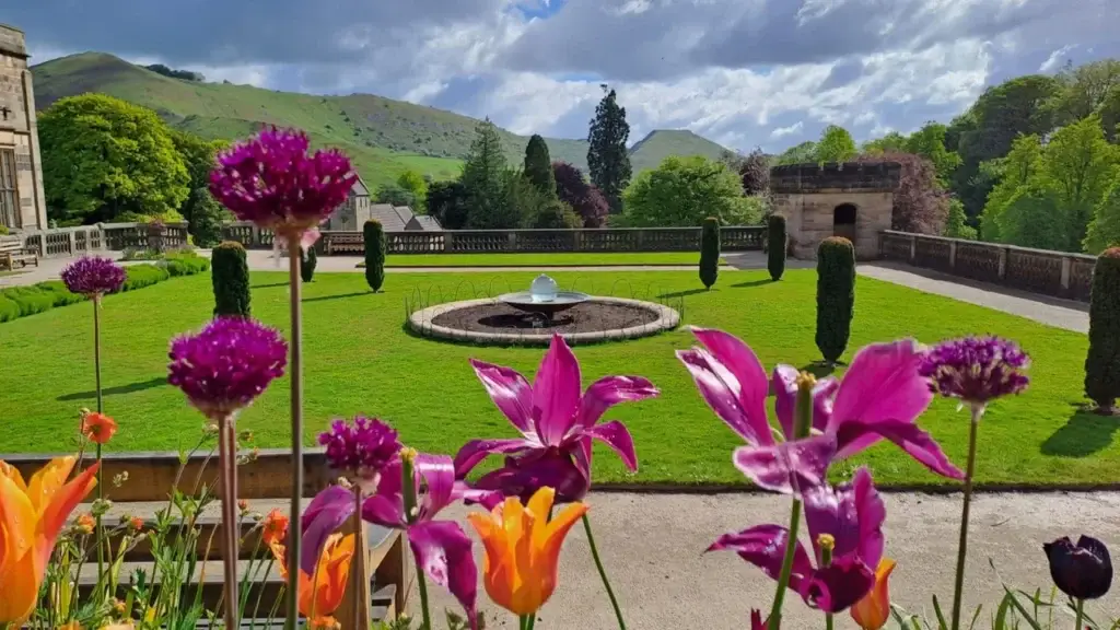 Ilam Park Italian gardens near Dovedale