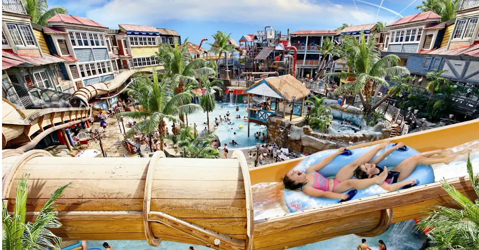 Alton Towers Waterpark near Callow Top Holiday Park