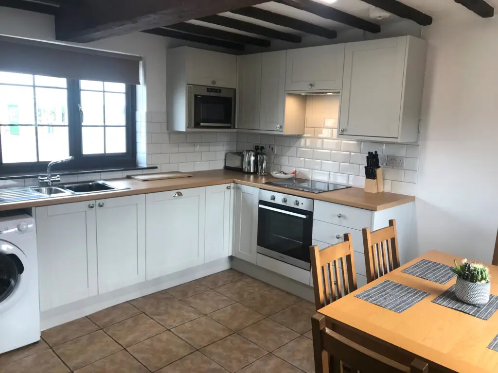 Ashbourne Cottage Kitchen at Callow Top Holiday Park