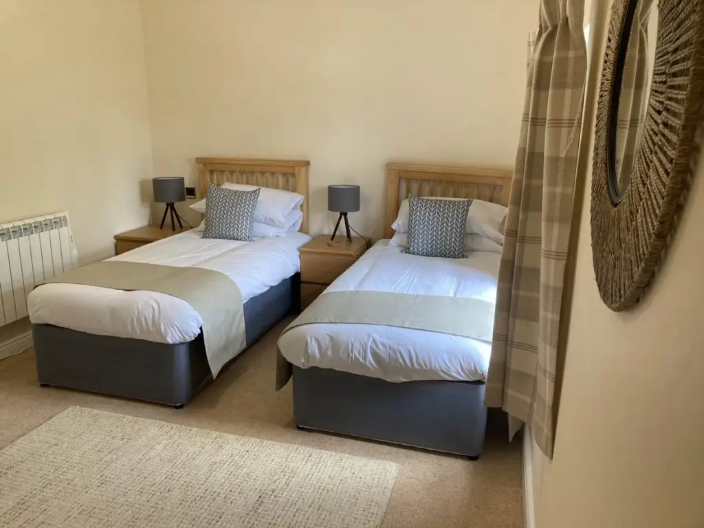 Twin Room Okeover Apartment at Callow Top Holiday Park